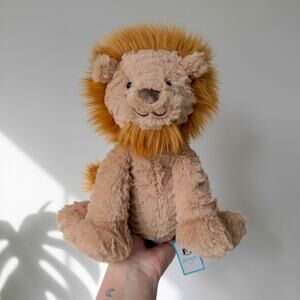 AUTHENTIC Jellycat Fuddlewuddle Lion NWT - Fast Shipping!